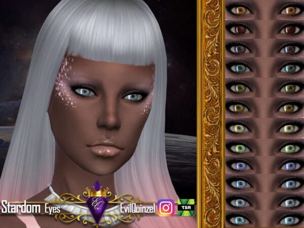 The Sims Resource: Stardom Eyes by EvilQuinzel