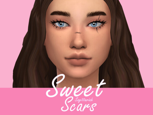 The Sims Resource: Sweet Scars Skin Details by Sagittariah