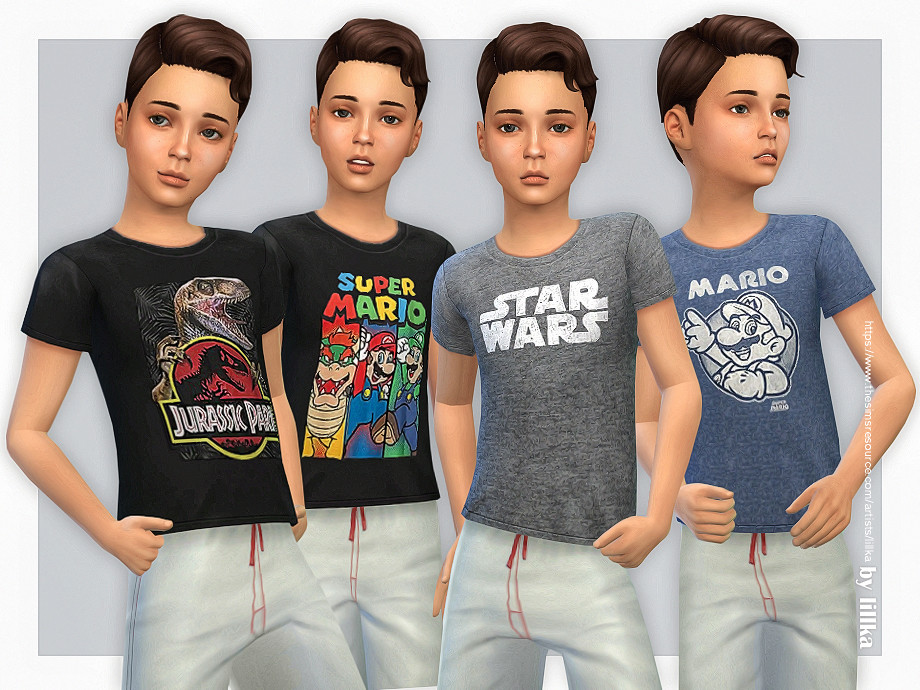 Sims 4 cc sims recource kids clothes - perksret