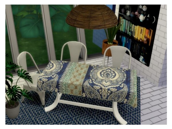 All4Sims: Table Cloth Dining by Oldbox