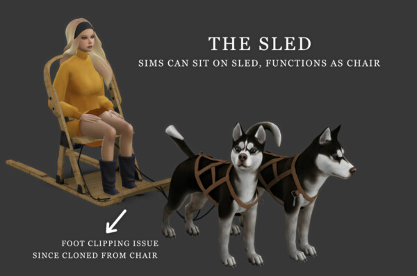 Leo 4 Sims: The Sled Chair