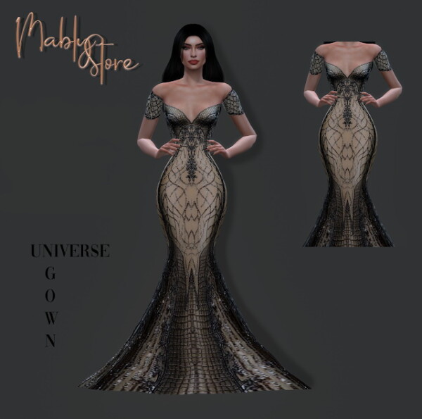 Mably Store: Universe Gown