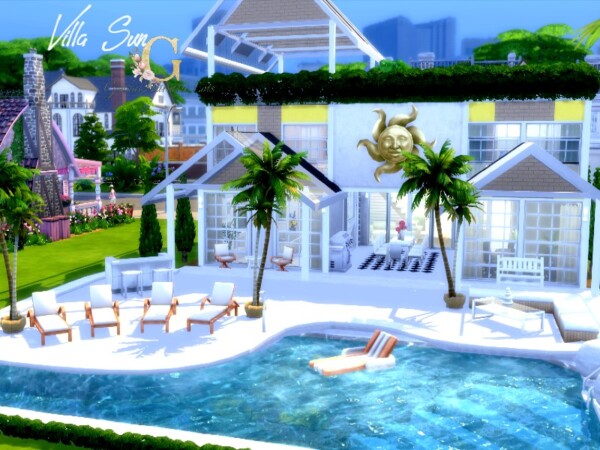 The Sims Resource: Villa Sun by GenkaiHaretsu