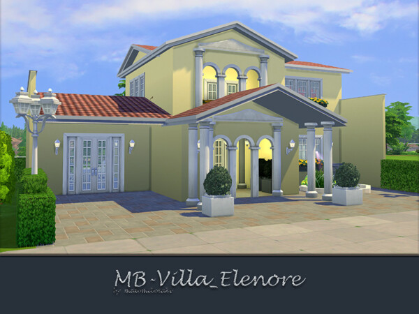 The Sims Resource: Villa Elenore by matomibotaki