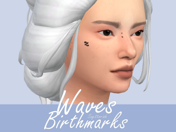 The Sims Resource: Waves Birthmarks by Sagittariah