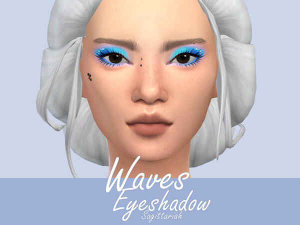 The Sims Resource: Waves Eyeshadow by Sagittariah