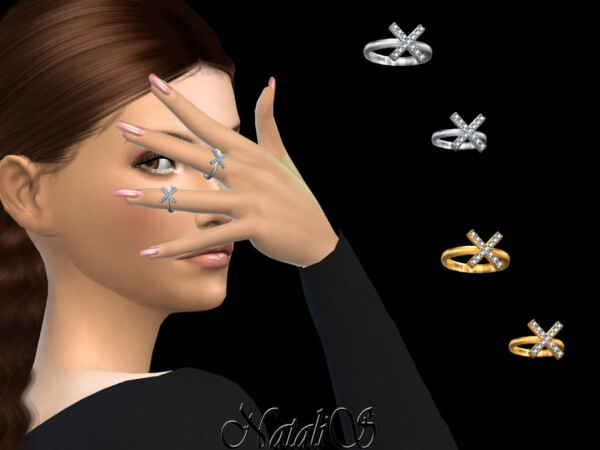 X shaped rings by NataliS from TSR