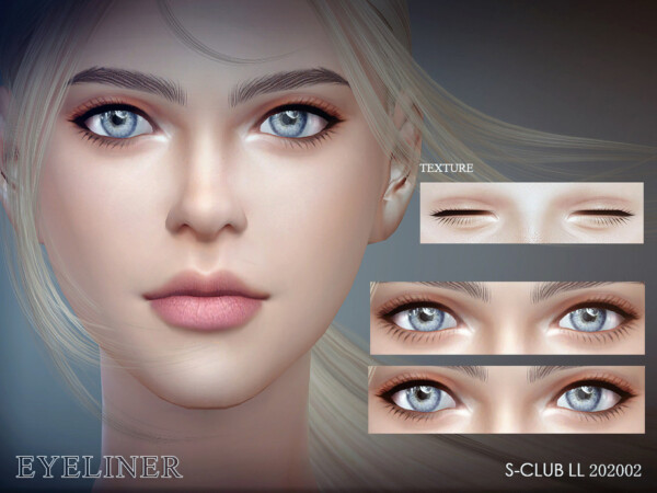 The Sims Resource: Eyeliners 202002 by S Club
