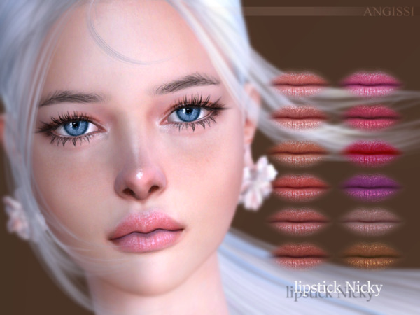 The Sims Resource: Lipstick Nicky by ANGISSI