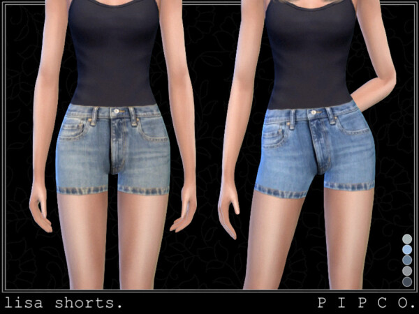 The Sims Resource: Lisa shorts by Pipco
