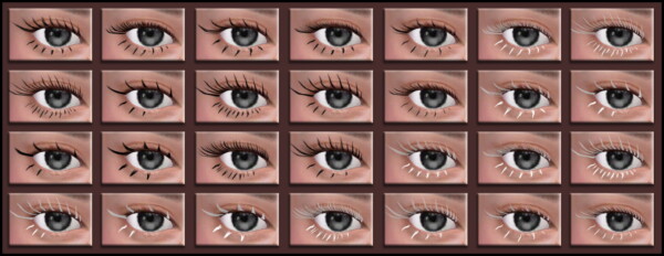 15 eyelashes from All by Glaza