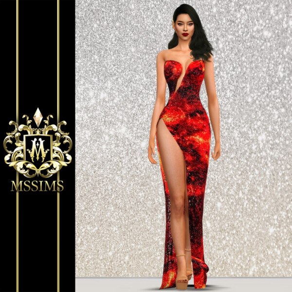 Lava Gown from MSSIMS