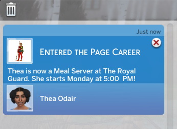 Page Part Time Career mod Medieval Themedby sokkarang from Mod The Sims