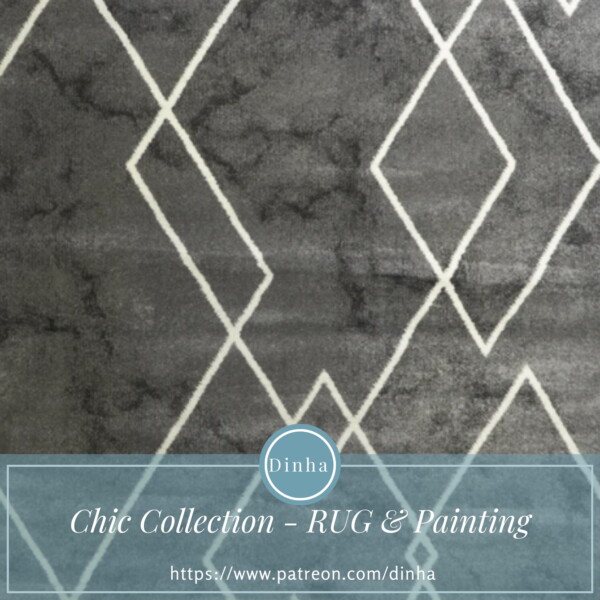 Chic Collection Rugs and Paintings from Dinha Gamer
