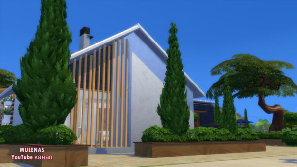 Modern home from Sims 3 by Mulena