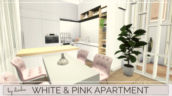 White and Pink apartment from Dinha Gamer