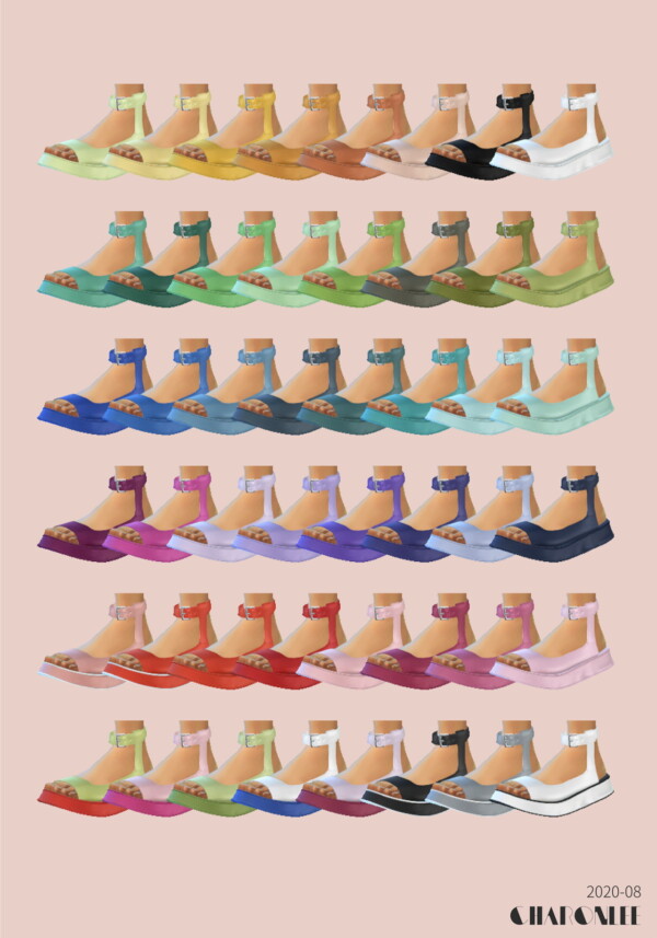 Sander flatform sandals from Charonlee