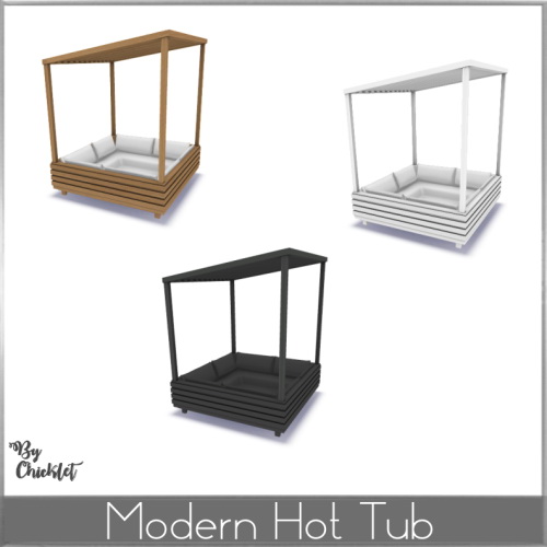 Modern Hot Tub from Simthing New