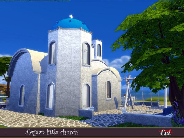 Aegean little church by evi from TSR