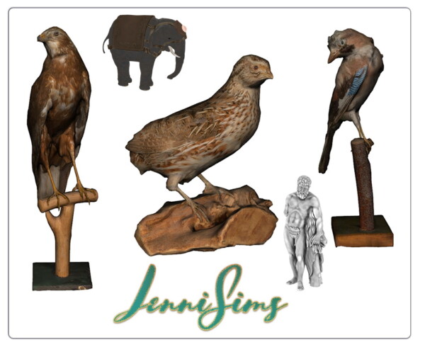 Decorative statues from Jenni Sims