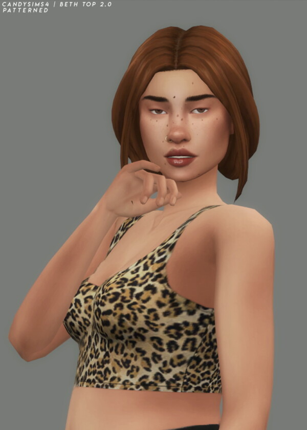 Beth top 2 from Candy Sims 4
