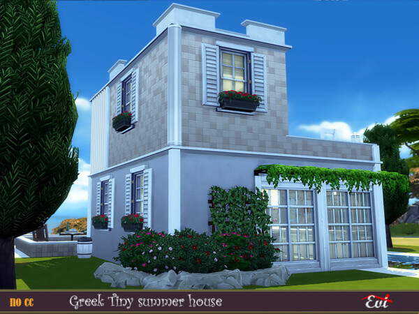 Greek Tiny Summer house by evi from TSR
