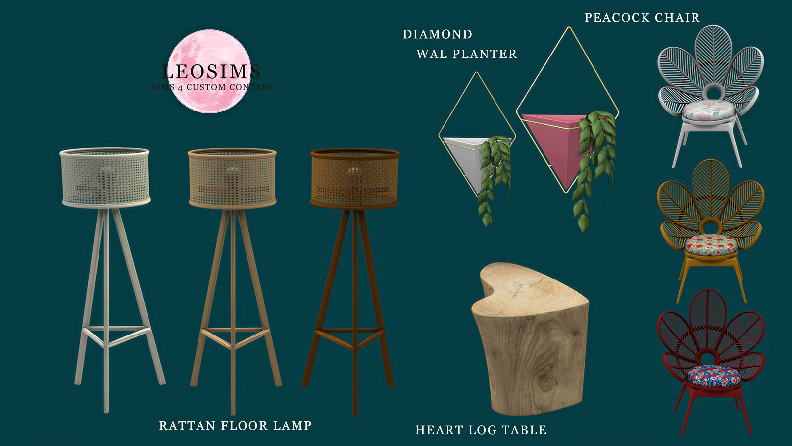 Objects Collection from Leo 4 Sims • Sims 4 Downloads
