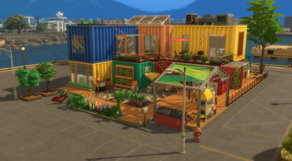 Colocation containers from Sims Artists