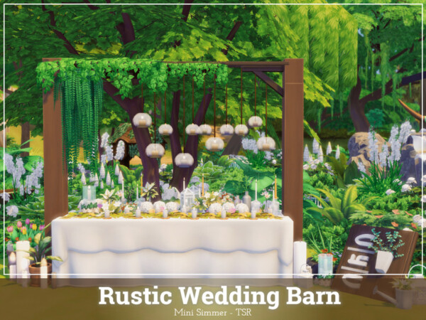 Rustic Wedding barn by Mini Simmer from TSR