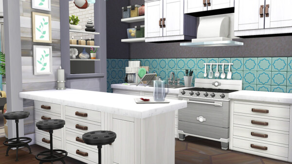 Big Blended Family Apartment from Aveline Sims