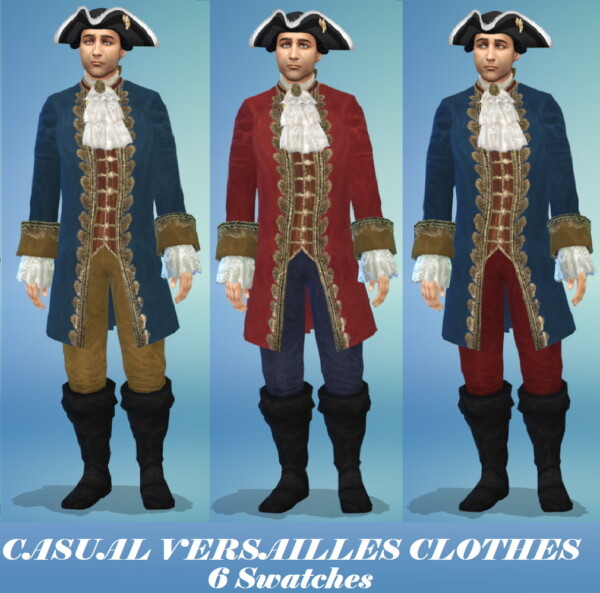 Vive La France Set by NutterButter1 from Mod The Sims