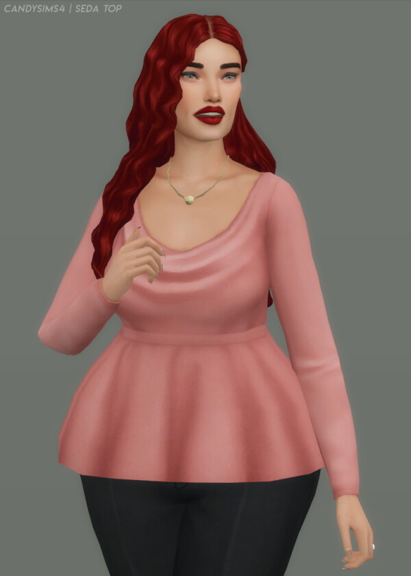 Seda Top from Candy Sims 4