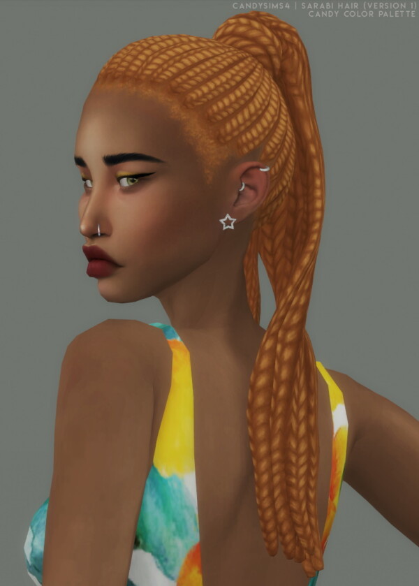 Sarabi Hairstyle and Vision from Candy Sims 4