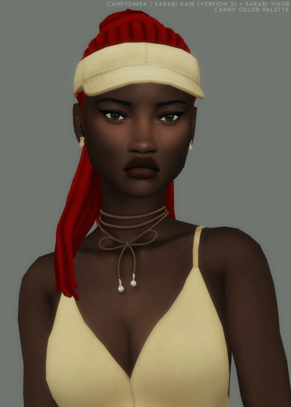 Sarabi Hairstyle and Vision from Candy Sims 4
