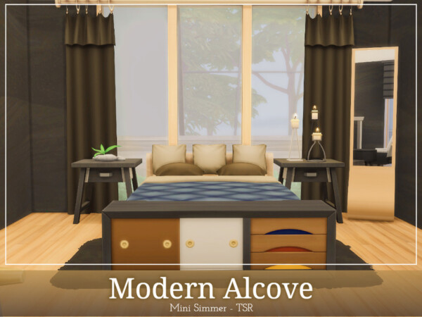 Modern Alcove Home by Mini Simmer from TSR