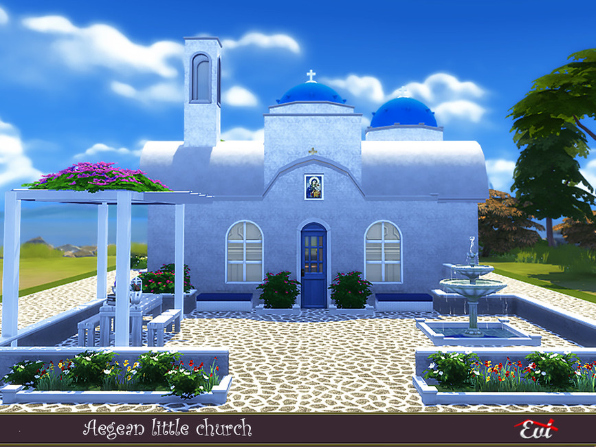 Aegean little church by evi from TSR