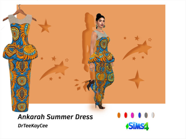 Ankarah Summer Dress by drteekaycee from TSR