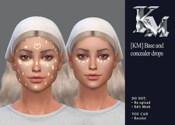 Base and Concealer Drops from KM