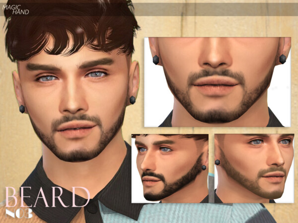Beard N03 by MagicHand from TSR