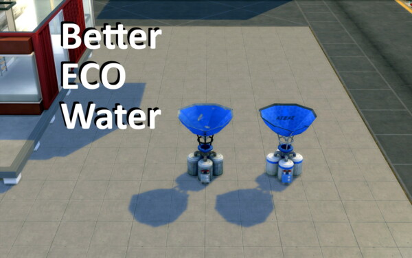 Better ECO Water by gettp from Mod The Sims