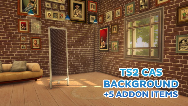 CAS Background Screen by simsi45 from Mod The Sims