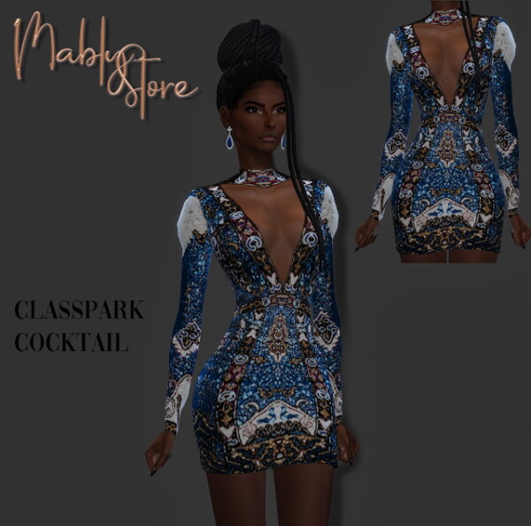 Classpark cocktail dress from Mably Store