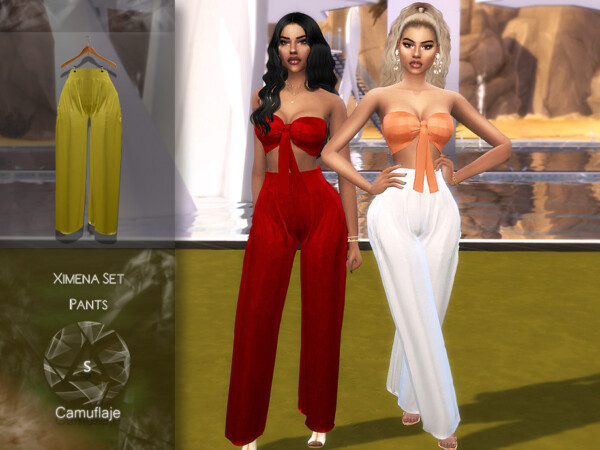 Ximena Set Pants by  Camuflaje from TSR
