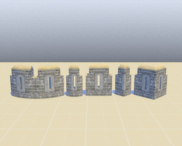Castle Cap Set by Nutter Butter 1 from Mod The Sims