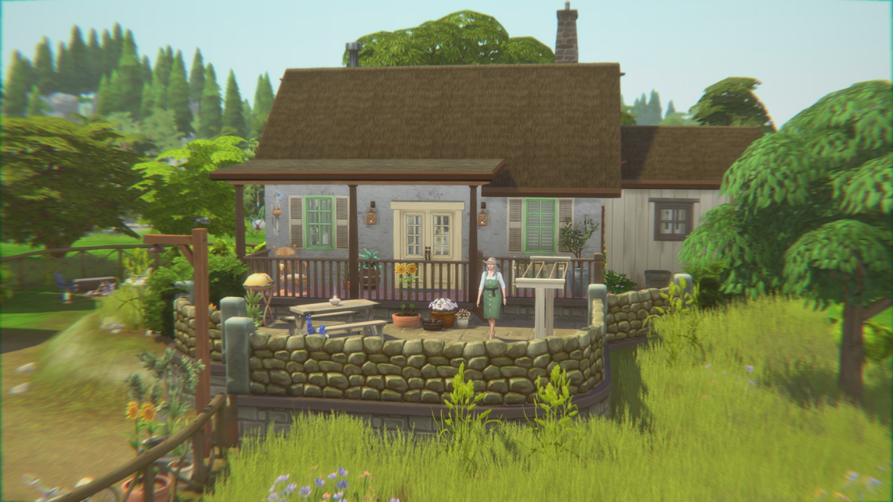 Century Cottage Home from Catsaar • Sims 4 Downloads
