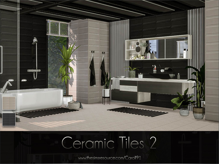 Ceramic Tiles 2 by Caroll91 from TSR • Sims 4 Downloads