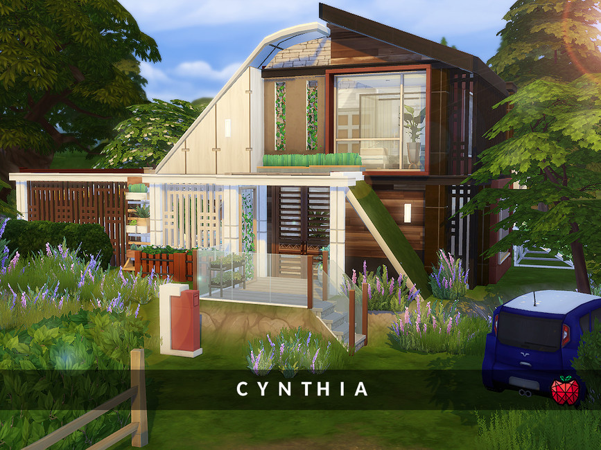 Cynthia Small Home No Cc By Melapples From Tsr • Sims 4 Downloads