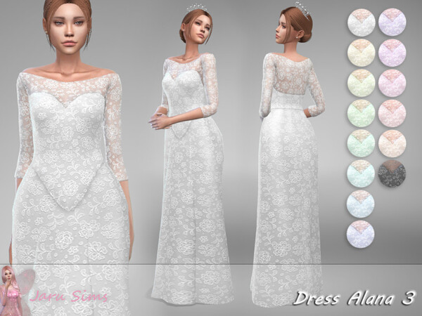 Dress Alana 3 by Jaru Sims from TSR