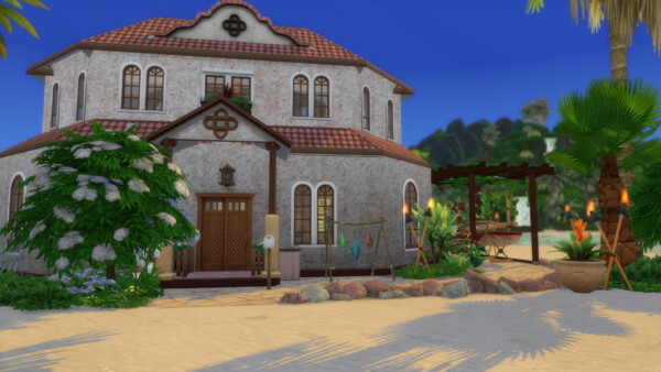 Extreme Challenge renovators home by MegaEmilicorne from Luniversims