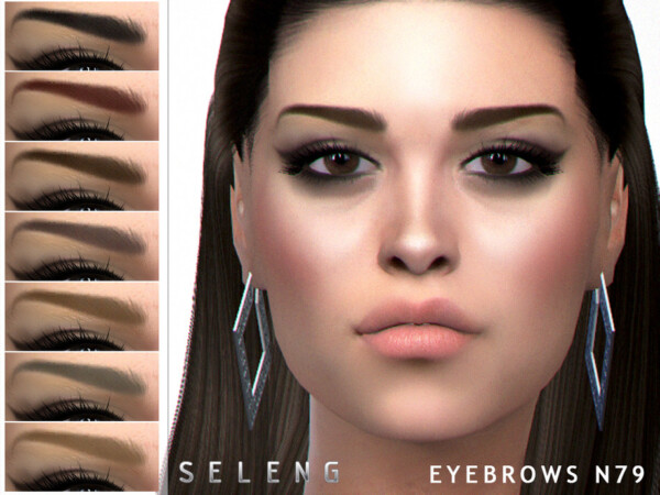 Eyebrows N79 by Seleng from TSR
